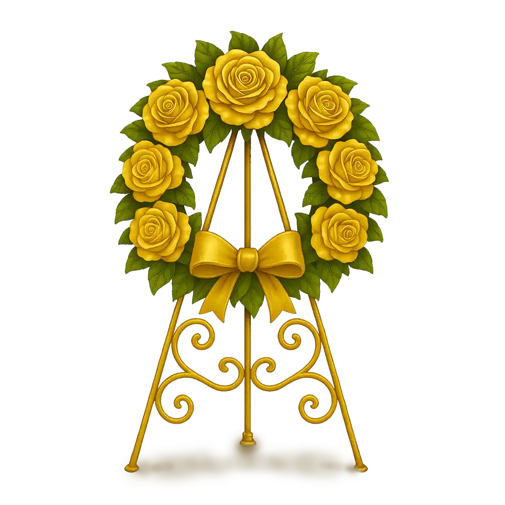 luxury forged flower stand arrangement in Iran