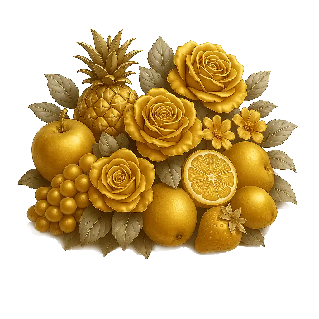 Beautiful fruit decoration arrangements and edible bouquets delivered to Iran