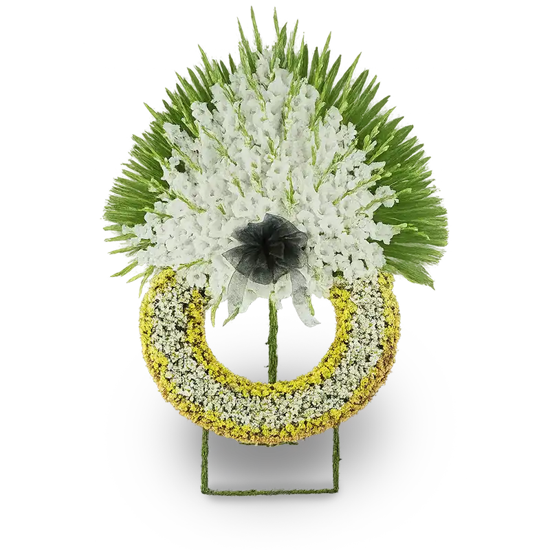 Funeral flower sprays and sympathy arrangements delivery to Iran - LOTUS724